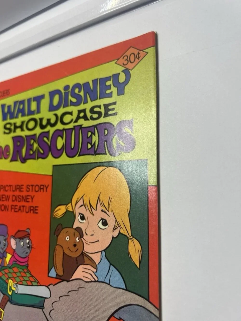 Walt Disney Showcase: The Rescuers Comic (Gold Key) No. 40 1977